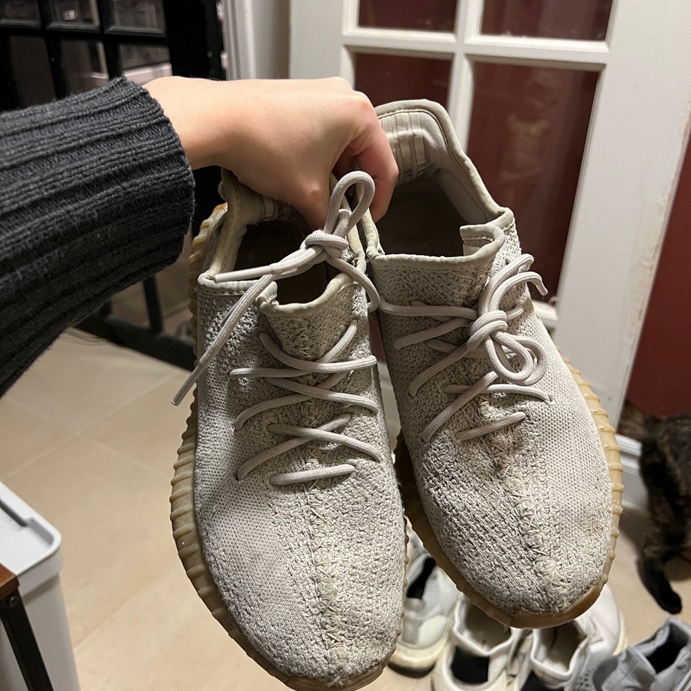 Yeezy 350 Sesame Mens Sneakers